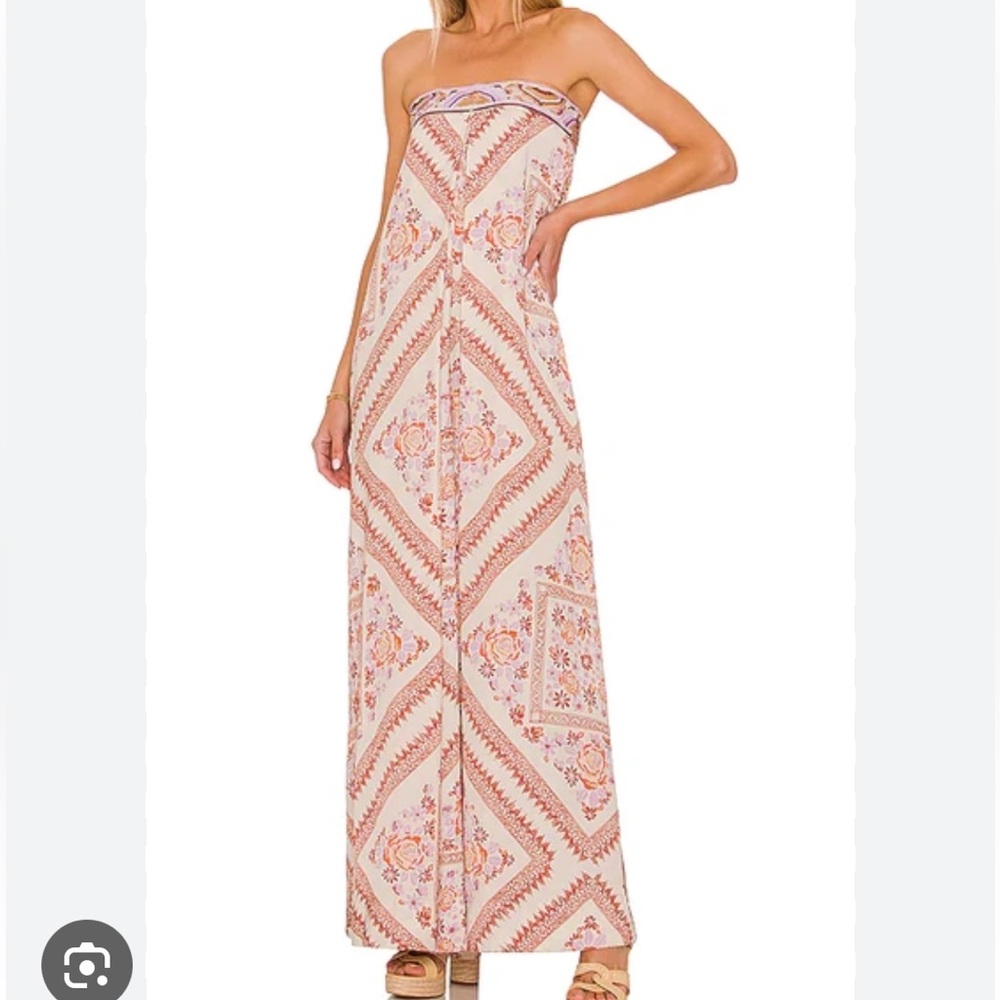 Free People Strapless Serendipity Maxi Jumpsuit